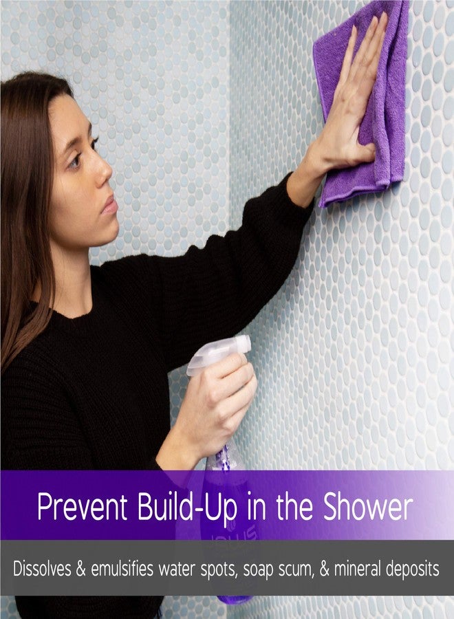 JAWS Cleaner Shower Cleaner Bottle with 2 Refill Pods. Refillable Cleaning Supplies. - Image 5